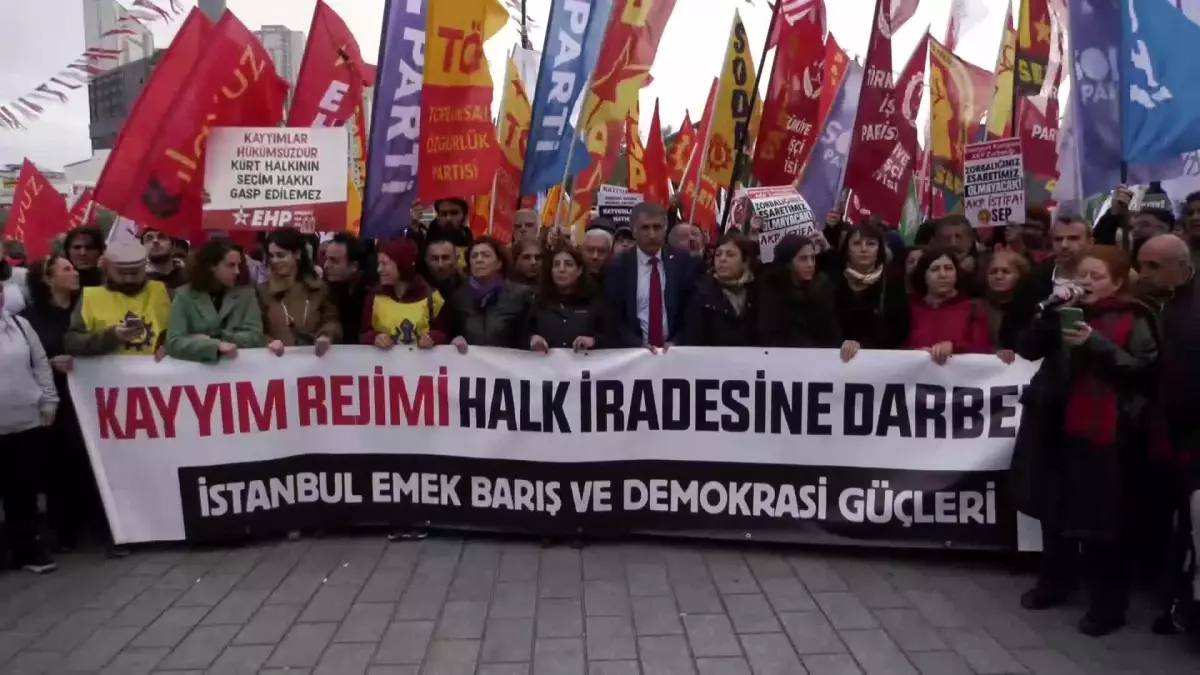 Esenyurt’ta Kayyum Atamalarına Protesto